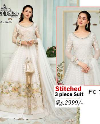 STITCHED 3 piece DRESS LS - 165