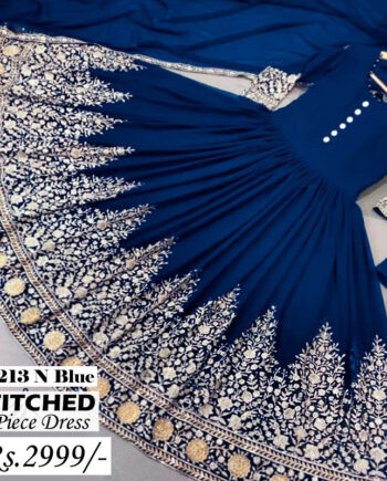 STITCHED 3 piece DRESS LS - 213 NB